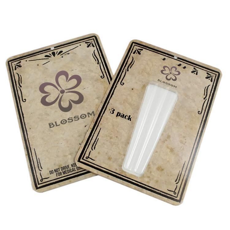 Custom Vape Cartridge Blister Packaging with Insert Card Clamshell