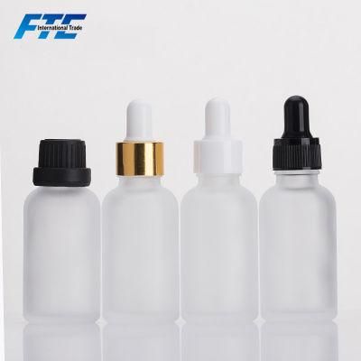 30ml White Frosted Glass Dropper Bottle Essential Oil Bottle 20ml