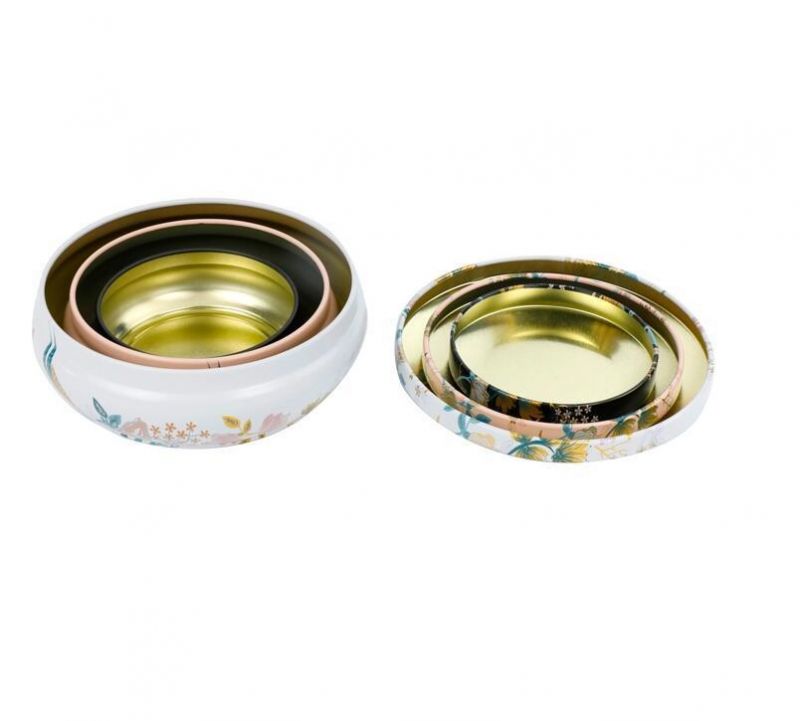 Custom High Quality Cosmetic Tin Box Candle Tin Can