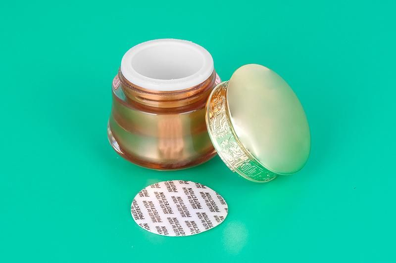 15g Vintage Style Plastic Cream Jar for Skin Care