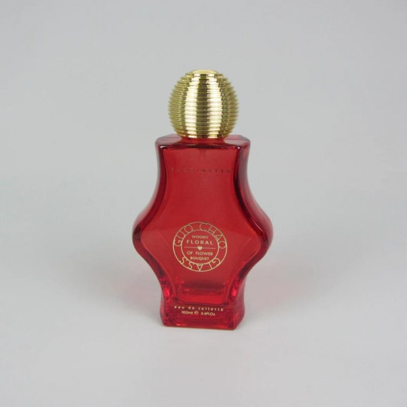 Thick Bottom Spray Glass Perfume Bottles with Crimp Neck