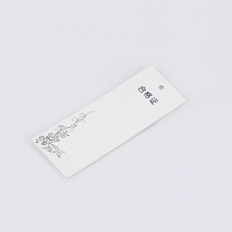 Best Price 9*5cm 600GSM Paper Tag Hangtag