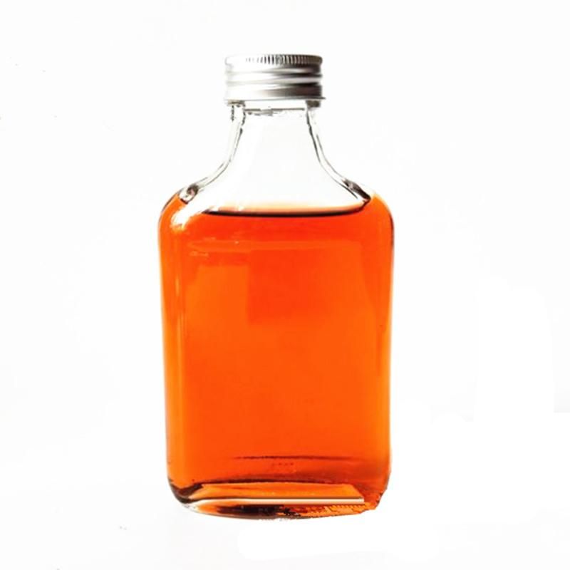 100ml 250ml 350ml Flat Juice Whiskey Beverage Wine Glass Bottles