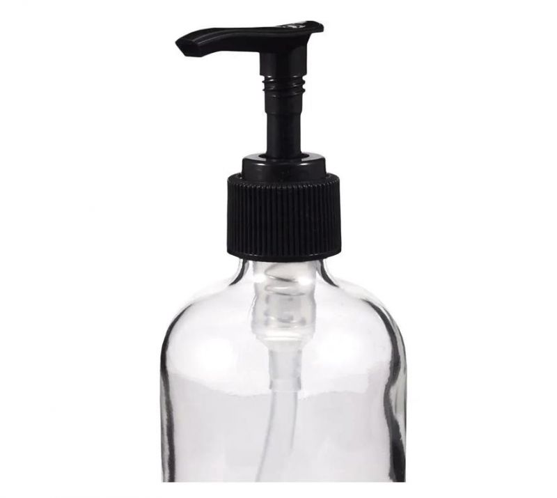 Amber Glass Bottle Soap Dispenser 300ml 500ml