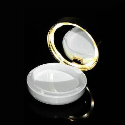 Latest Design Luxury 10g Elegant Black Round Empty Plastic Case Air Cushion Powder Case