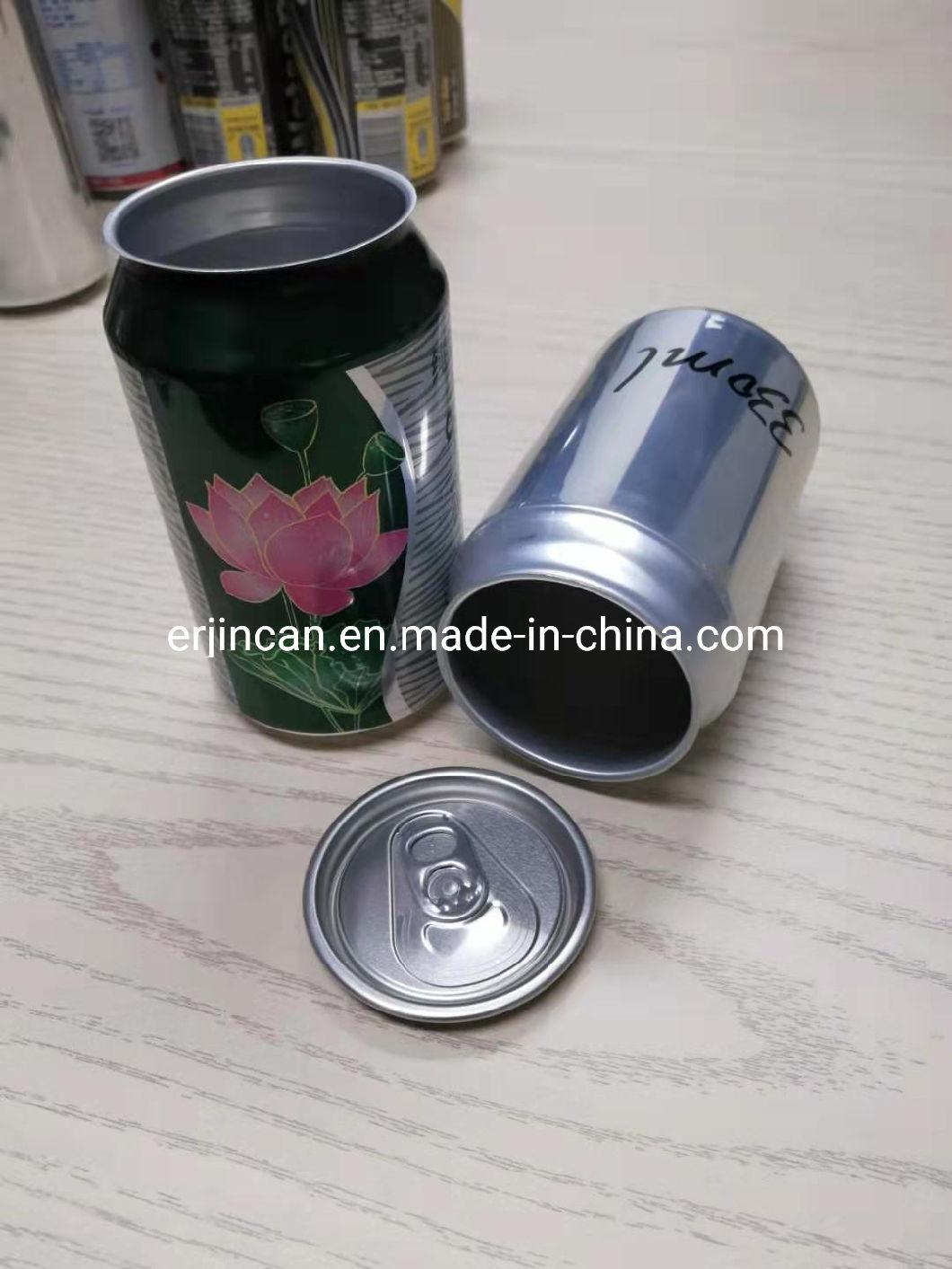 206 Aluminium Easy Open Lid for Beverage Packaging Can