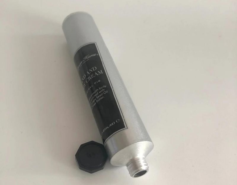 50ml Eco-Friendly Cosmetic Aluminum Collapsible Tube for Packing Hand Cream