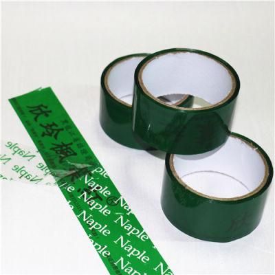 Pet Material Waterproof Anti-Theft Security Void Tamper Evident Box Seal Adhesive Tape