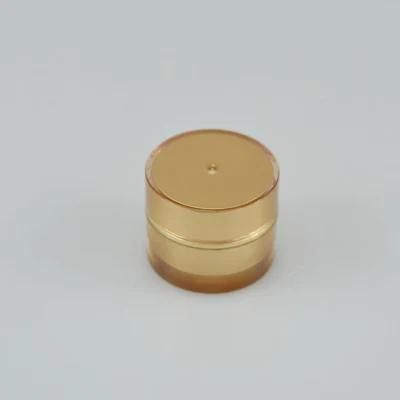 5g Acrylic Straight Round Bottle Acrylic Cosmetic Cream Jar Luxury Cosmetics Packaging