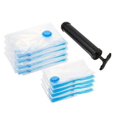 Space-Saving Vacuum Storage Plastic Bag for Home or Travel