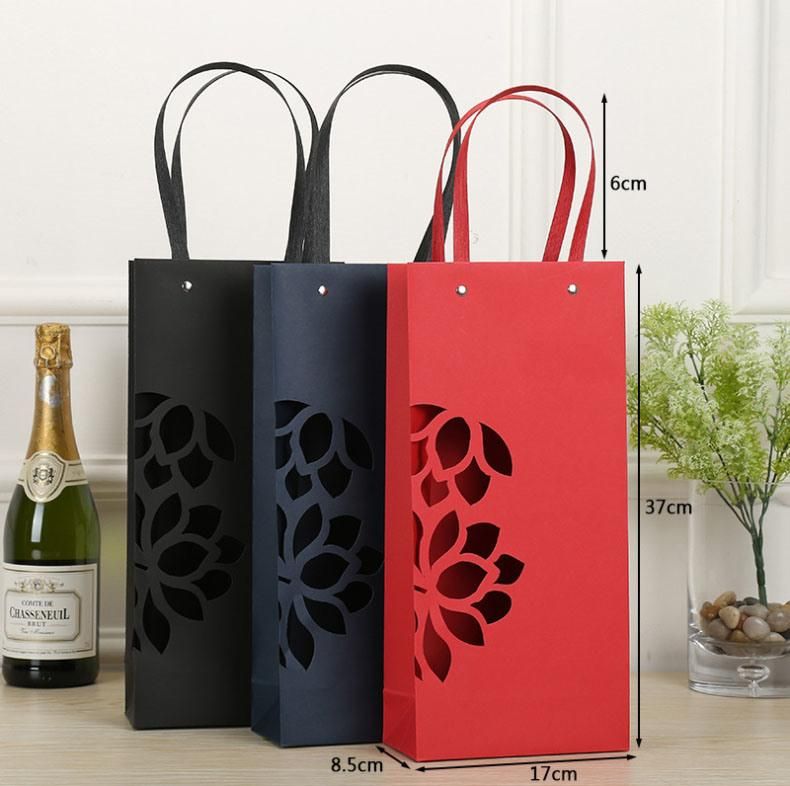 Customized Print Logo Paper Bag Food Cloth Hand Carry Fold Packing Packaging Bag