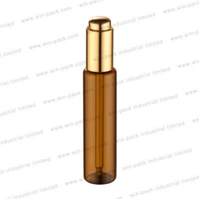 Pump Dropper Glass 3ml 5ml 8ml 10ml Customized Press Button Dropper Glass Tube