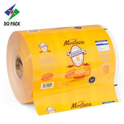 Dq Pack Food Powder Packaging Film Roll Biscuit Packaging Film BOPP Laminating Roll Film