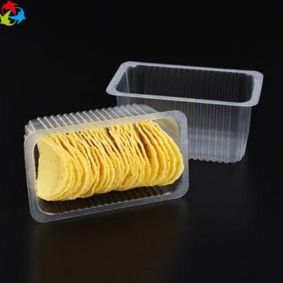 Custom Pet Clear Blister Plastic Biscuit Tray Plastic Cookies Inner Packaging Tray