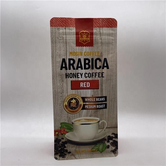 Customized High Quality Aluminum Foil Coffee Bags Coffee Bean Packaging Bags Resealable