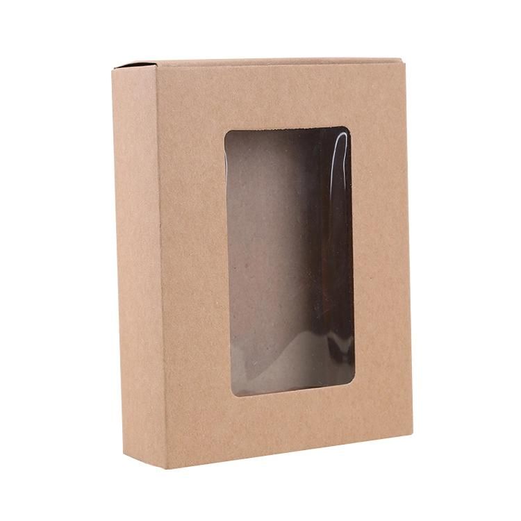 Wholesale Custom Kraft Paper Box with Window