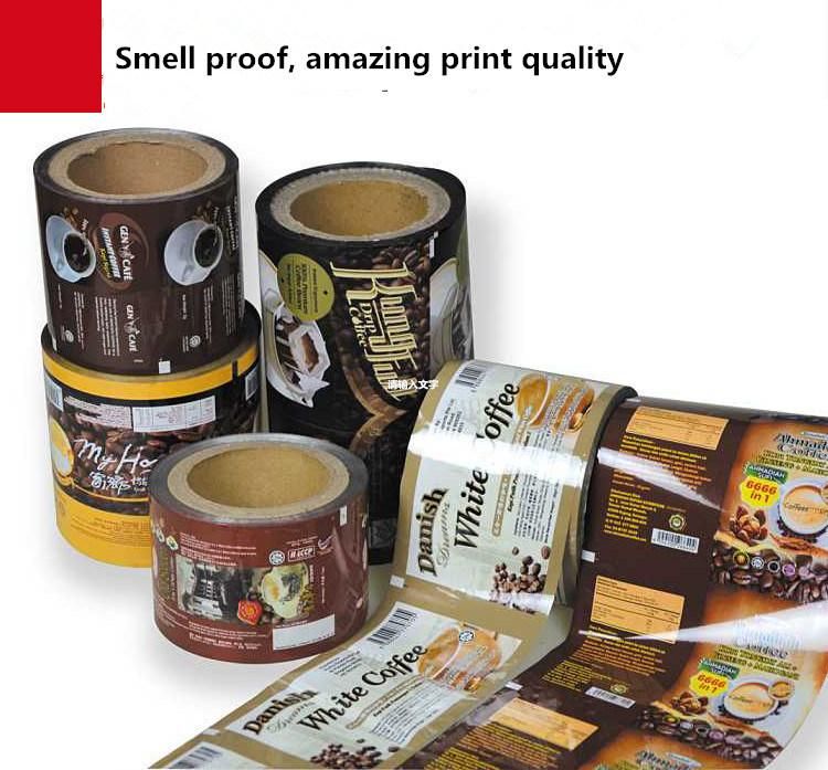 Hot Selling OEM Printed Food Packing BOPP Plastic Roll Film Stock