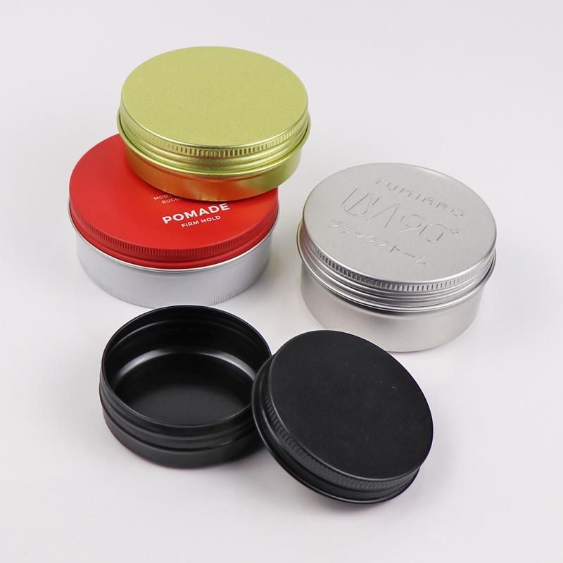 30ml Round Empty OEM Aluminum Jar with Screw Lid