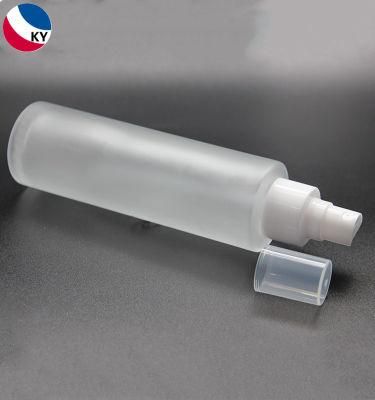 Wholesale Frosted Glass Pump Bottles Empty Glass Mist Bottle