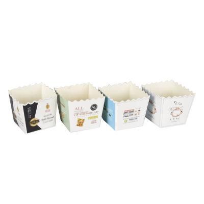 Wholesale White Cardboard French Fries Chicken Packaging Paper Box