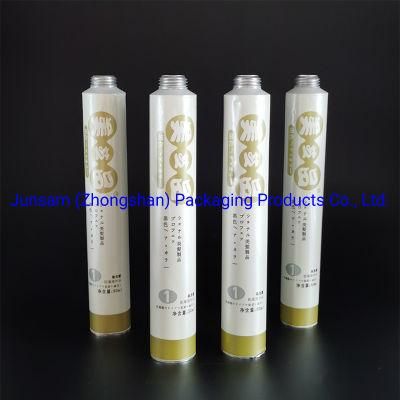 Aluminum Collapsible Tube Squeezable Soft Plain 99.7% Purity Custom Printing Packaging