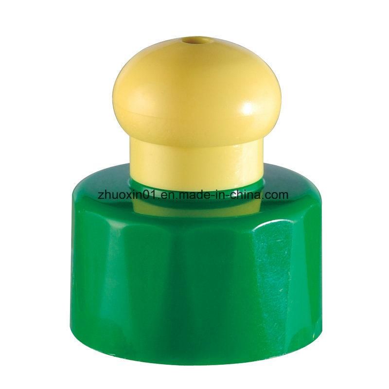 High Quality Screw Push Pull Cap Plastic Cap for Bottle