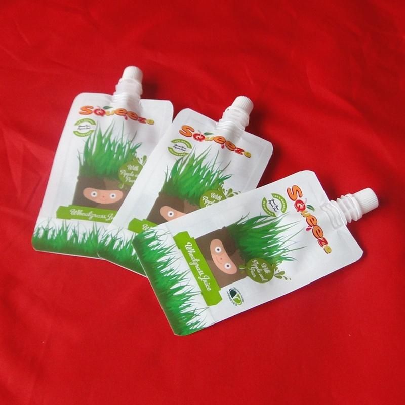 Plastic Printed Stand up Pouch with Spout