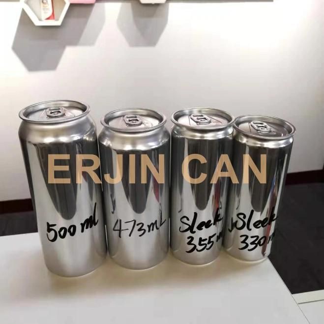 Erjin Aluminum Beer Beverage Cans 473 Ml 16 Oz