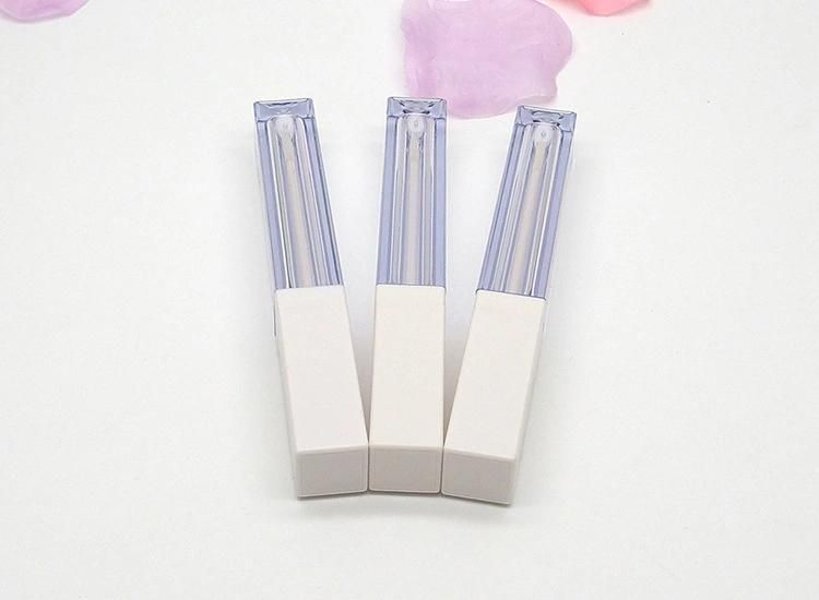 4ml Square Lip Gloss Tube Empty Tube Lip Glaze Empty Bottle Makeup Lip Glaze Segmented Bottling