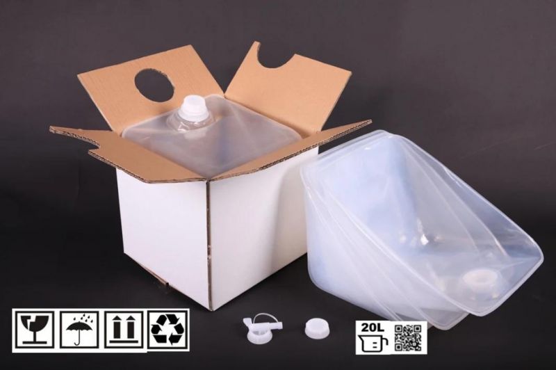 Customizable Folding Plastic Packaging&Cubitainer Plastic Packaging