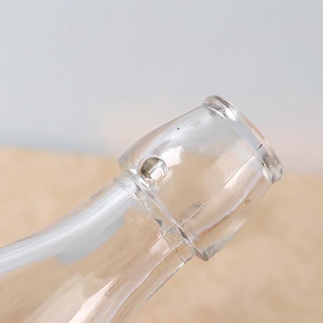 250 Ml Round Juice Beverage Juice Milk Kombucha Glass Bottle with Swing Top Seal