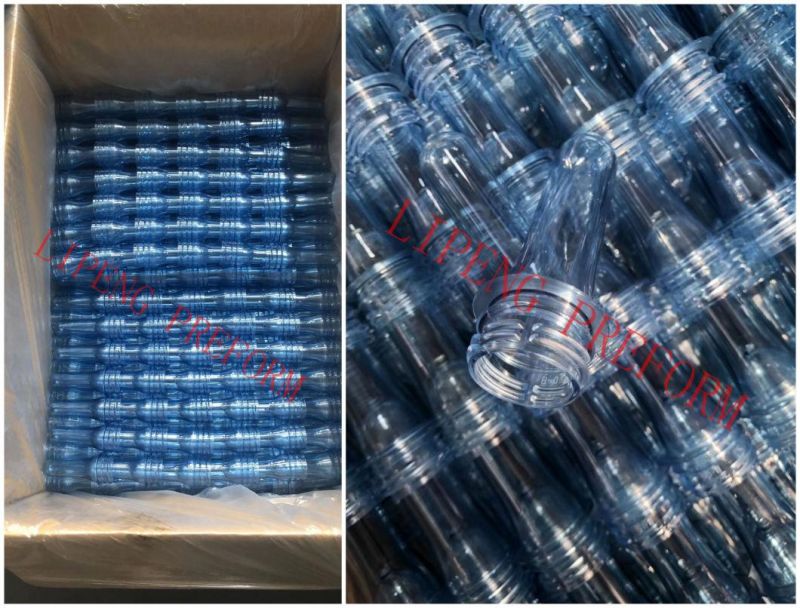 28mm Plastic Pet Preform Used for Water and Drinking Food Grade Preform Bottle