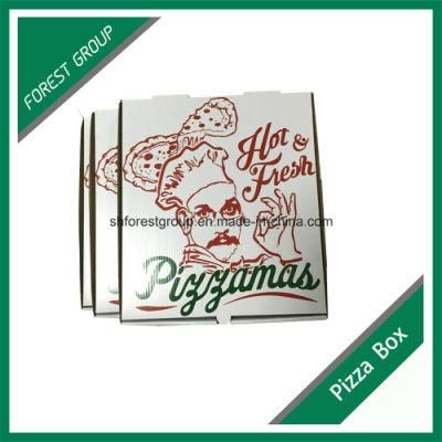 Food Industry Corrugated Pizza Packaging Paper Box Wholesale