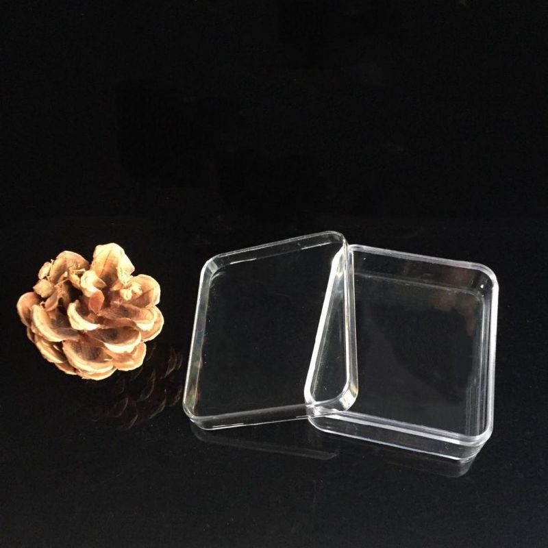 Beautiful fashion Clear Hard Plastic Display Box Packaging Box for Jewelry