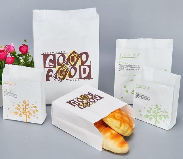 Cheap Price Disposable Food Packing Wrapping Greaseproof Paper Bag