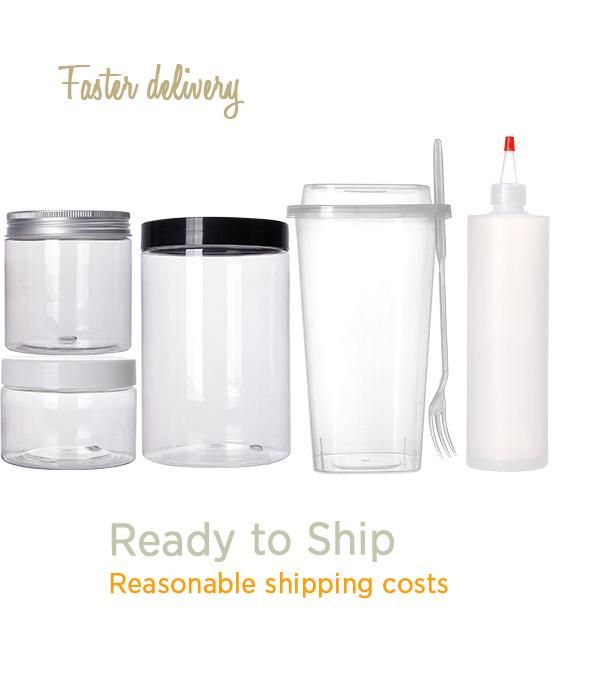 2022 Newest Pet Empty Plastic Seasoning Bottles Spice Shaker Powder Containers Pepper Salt Jar with Flapper Cap