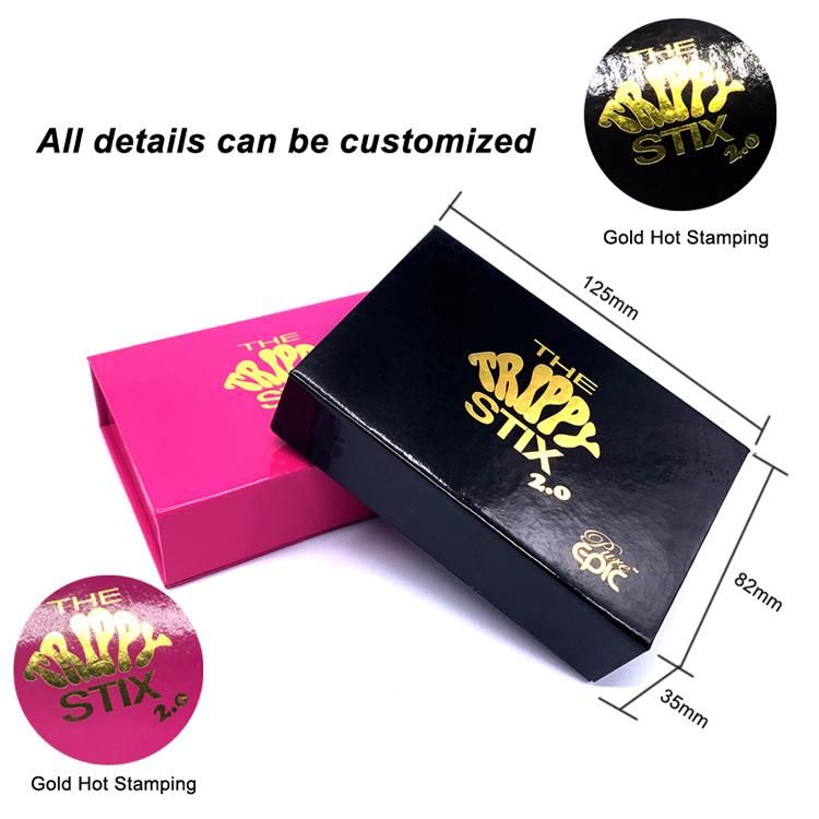 Customize Paper Magnetic Closure Gift Box with The Size and Design You Need