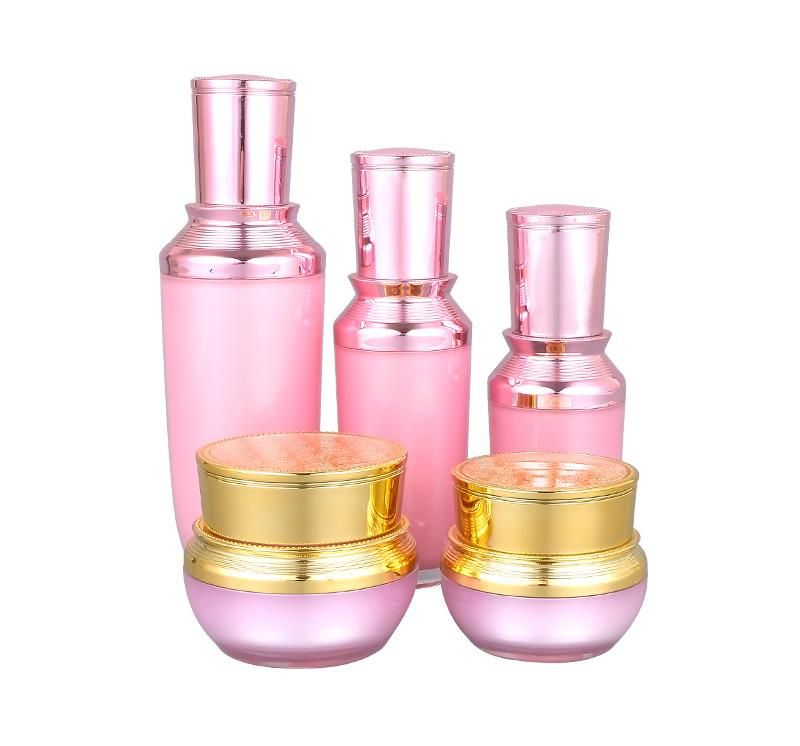 10g 15g 20g 30g 15ml 20ml 50ml 100ml Customized Acrylic Cream Jar and Lotion Bottle Set