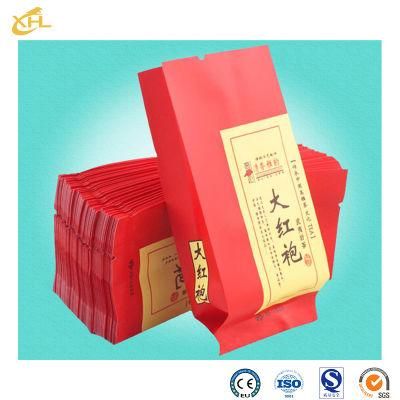 Xiaohuli Package China Clear Popsicle Packaging Bags Supply Square Bottom Bag Food Plastic Bag for Tea Packaging