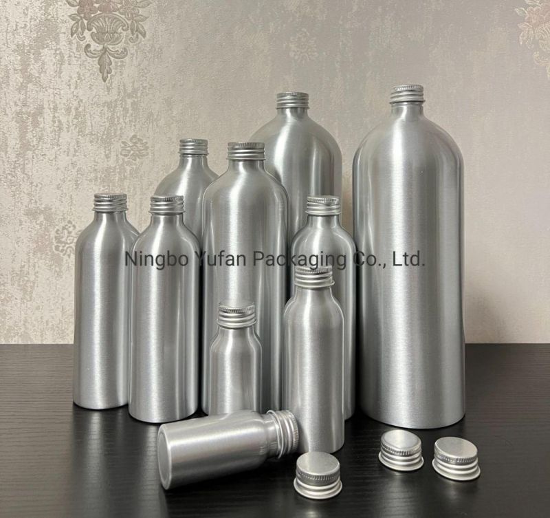 Cosmetic Packaging Aluminum Bottle Cosmetic Spray Bottle