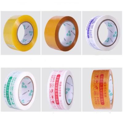 2020 Decent BOPP Adhesive Printed Fragile Packing Tape BOPP Packaging Tapes for Sealing Box