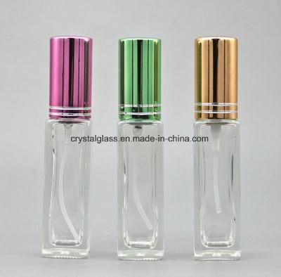 10ml Transparent Linear Glass Perfume Mist Sprayer Bottle for Sale