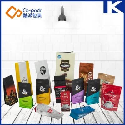 Side Gusset Kraft Paper Coffee Bag