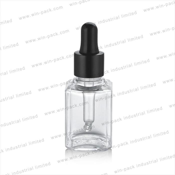 50ml 70ml Empty Clear Square Cosmetic Plastic Pipette Eye Dropper Bottle Wholesale Plastic Bottle Cosmetic