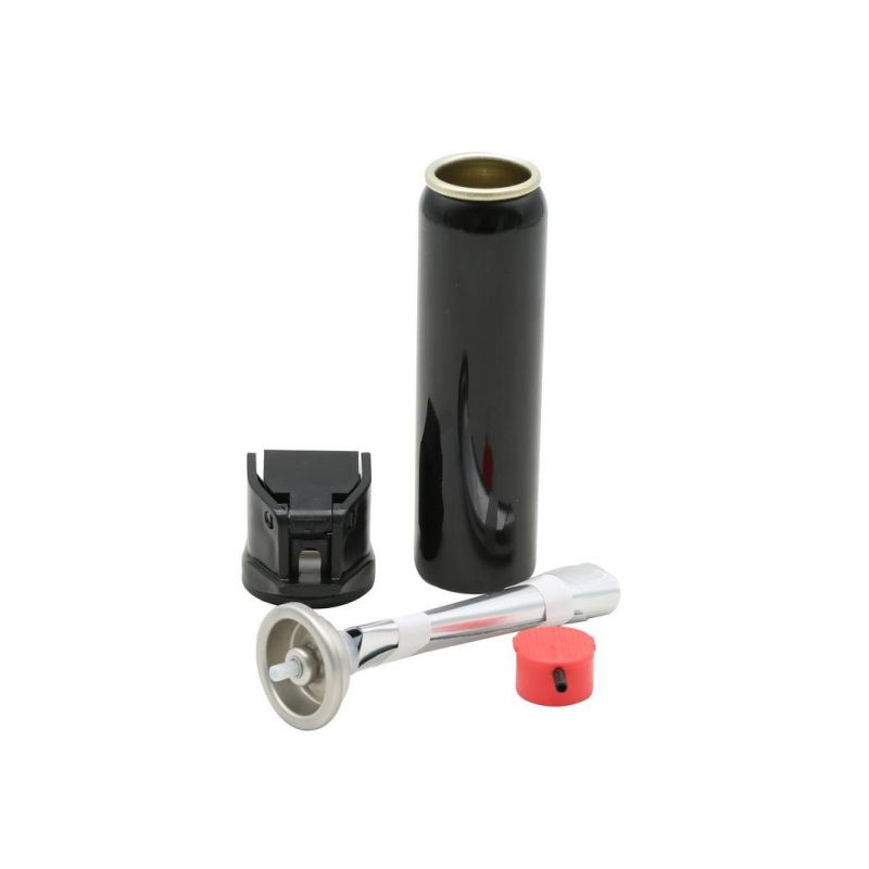 OEM Aluminum Pepper Spray Can with Actuator and Valve Cap