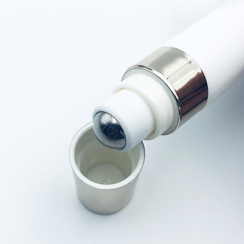 Empty Plastic Tube Container with Roller Ball for Anting Wrinkle