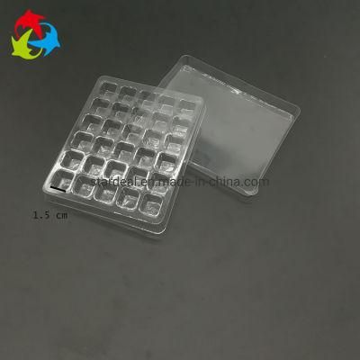 Transparent Plastic Packaging Compartment Blister Tray