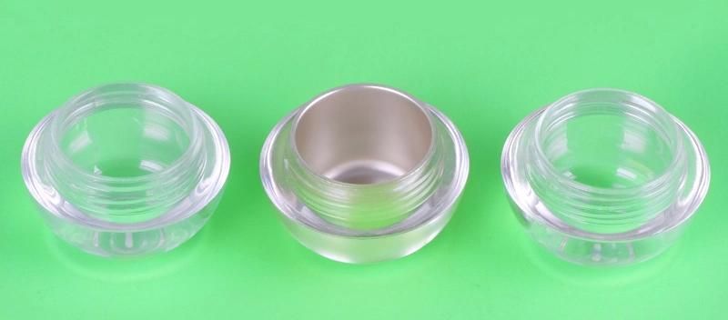 5g 10g 15g 30g 50g Round Ball Shape Empty Plastic Jar for Skin Care Lip Balm Cream Beauty Products