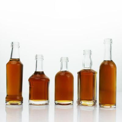 Nordic 700ml 750ml 750 Ml 1000ml Empty Clear Alcohol Rum Whisky Spirit Vodka Glass Liquor Bottle