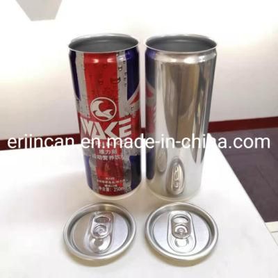 250ml Aluminum Cans for Energy Drinks